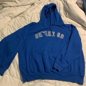 On The Go hoodie Rhinestone